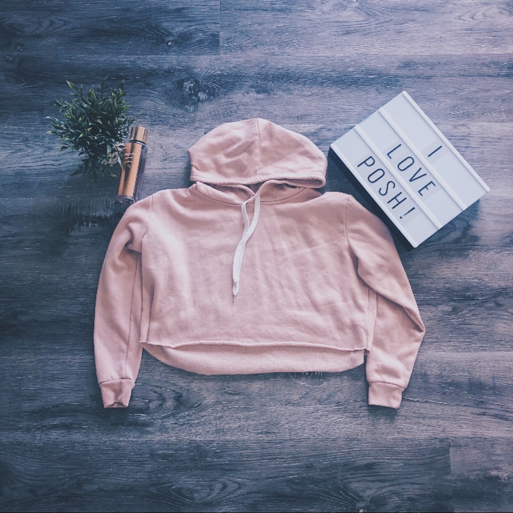 Cropped hoodie!